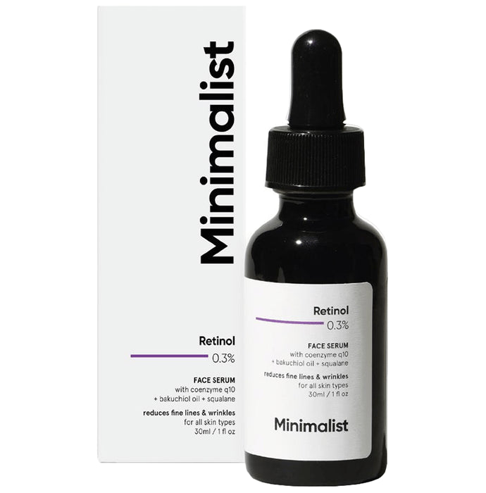 Minimalist 0.3% Retinol Face Serum | Fights Ageing and Reduces Fine Lines Serum - Classic Derma
