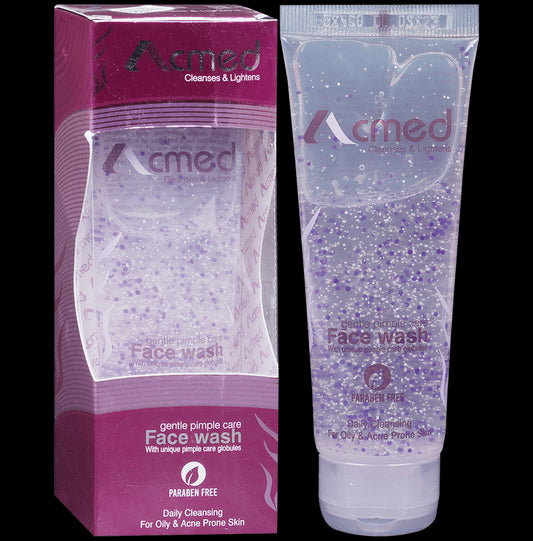 Acmed Gentle Pimple Care Face Wash | For Oily & Acne Prone Skin | Paraben Free - Classic Derma