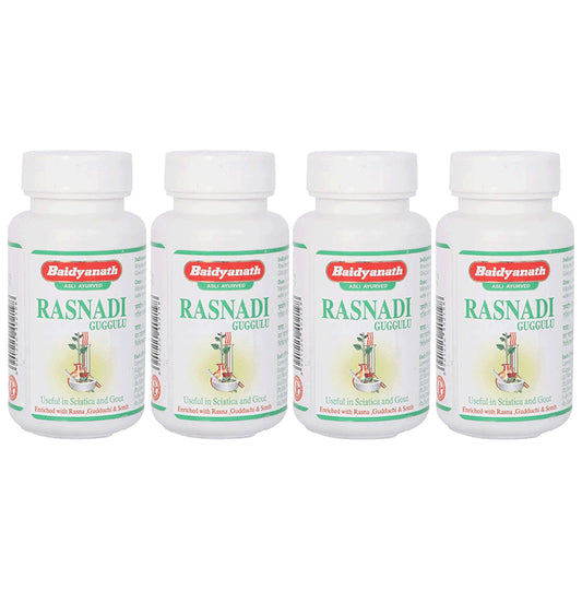 Baidyanath (Jhansi) Rasnadi Guggulu Tablet (80 Each) - Classic Derma