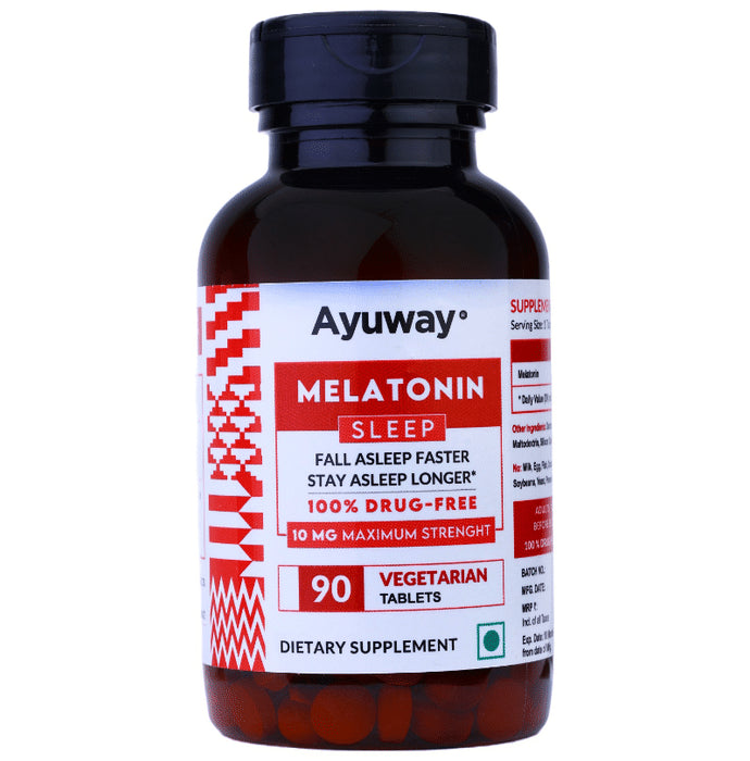Ayuway Melatonin 10mg Tablets (90 Each) - Classic Derma