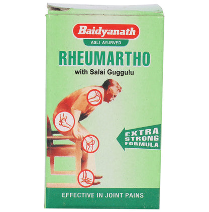 Baidyanath (Jhansi) Rheumartho with Salai Guggulu Tablet - Classic Derma