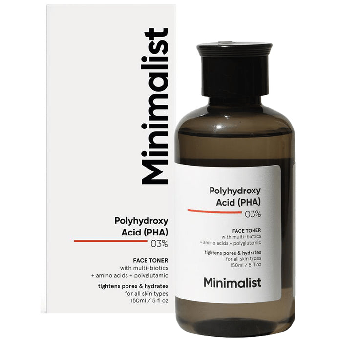 Minimalist 03% PHA Face Toner | Tightens Pores and Exfoliates Skin - Classic Derma