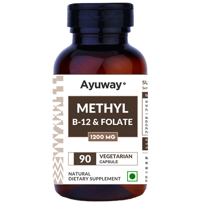 Ayuway Methyl B12 &Folate 1200mg Vegicap - Classic Derma
