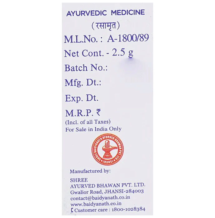 Baidyanath (Jhansi) Shila Sindoor Powder (2.5gm Each)