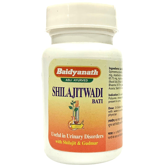Baidyanath (Jhansi) Shilajitwadi Bati - Classic Derma