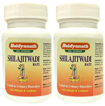 Baidyanath (Jhansi) Shilajitwadi Bati Tablet (80 Each) - Classic Derma