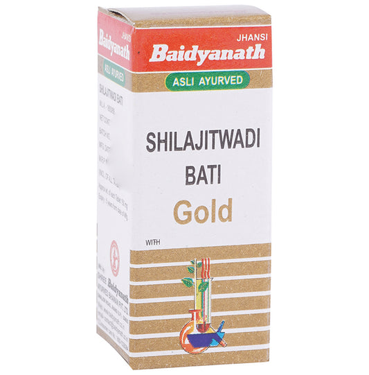 Baidyanath (Jhansi) Shilajitwadi Bati with Gold - Classic Derma