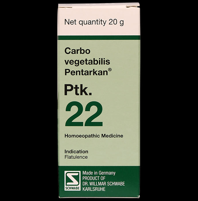 Dr Willmar Schwabe Germany Carbo Vegetabilis Pentarkan Ptk. 22 Tablet - Classic Derma