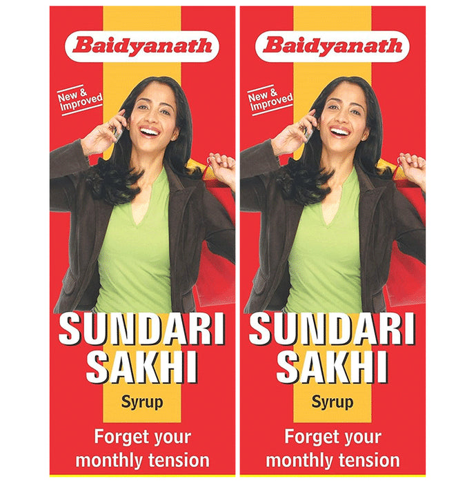 Baidyanath (Jhansi) Sundari Sakhi Syrup (200ml Each) - Classic Derma