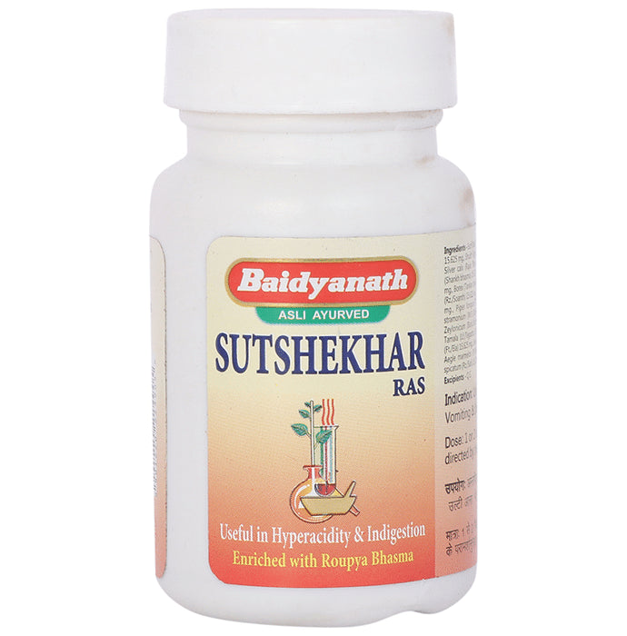 Baidyanath (Jhansi) Sutshekhar Ras Tablet - Classic Derma