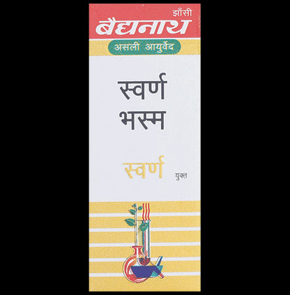 Baidyanath (Jhansi) Swarna Bhasma with Gold (125mg Each)