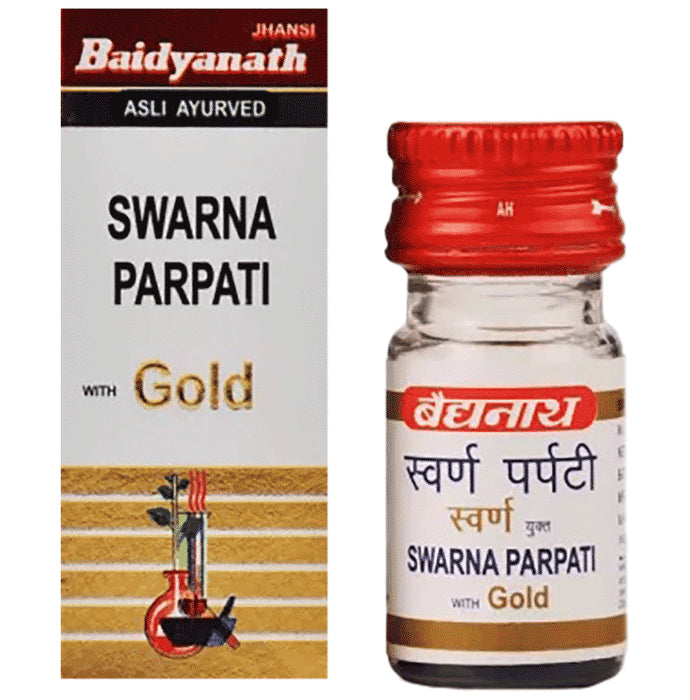 Baidyanath (Jhansi) Swarna Parpati with Gold (1gm Each)