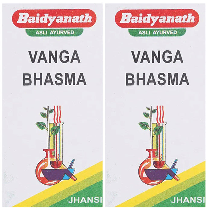 Baidyanath (Jhansi) Vanga Bhasma (10gm Each) - Classic Derma