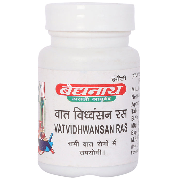 Baidyanath (Jhansi) Vatvidhwansan Ras Tablet - Classic Derma
