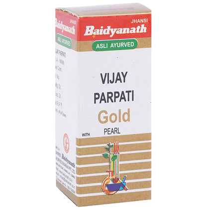 Baidyanath (Jhansi) Vijay Parpati Gold with Pearl - Classic Derma