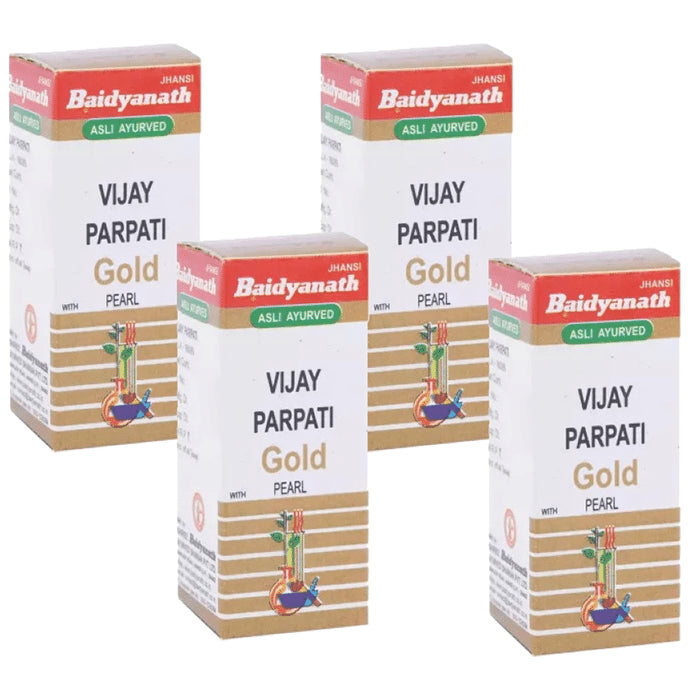 Baidyanath (Jhansi) Vijay Parpati Gold with Pearl (1gm Each)