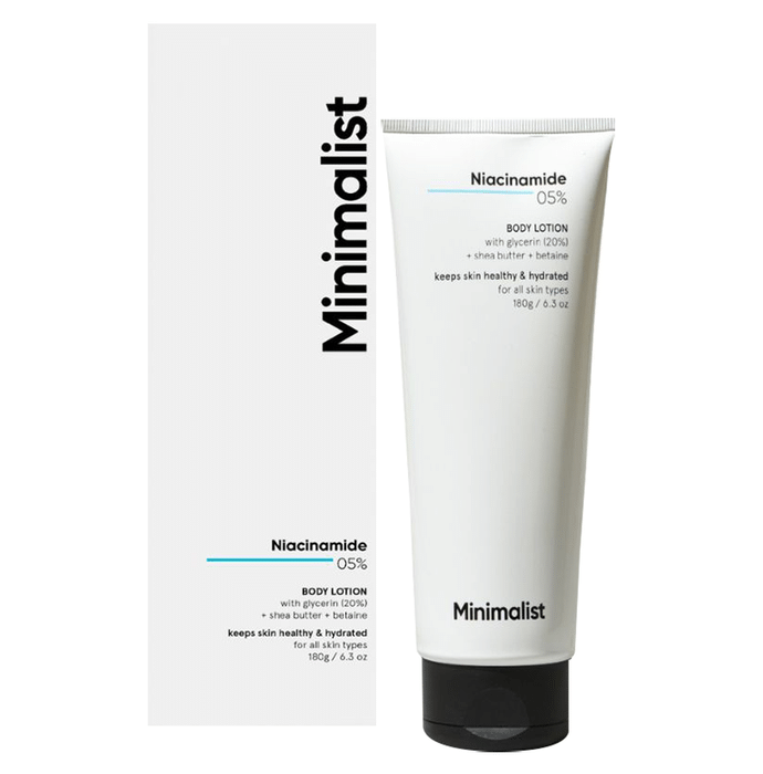 Minimalist 5% Niacinamide Body Lotion | Hydrates Skin - Classic Derma