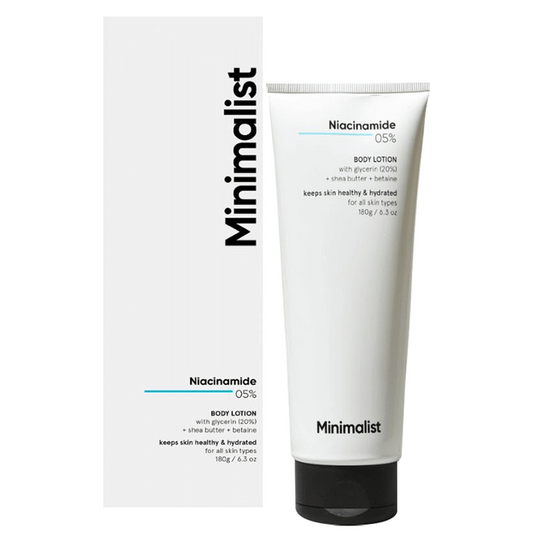 Minimalist 5% Niacinamide Body Lotion | Hydrates Skin - Classic Derma