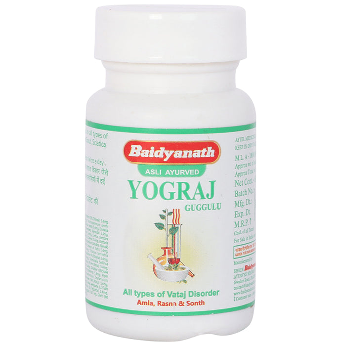 Baidyanath (Jhansi) Yograj Guggulu Tablet - Classic Derma
