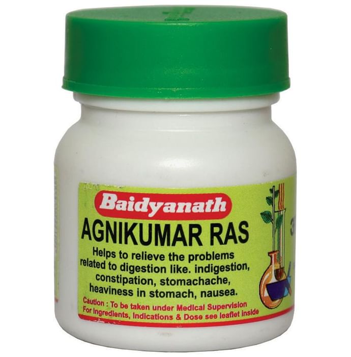Baidyanath (Nagpur) Agnikumar Ras Tablet - Classic Derma