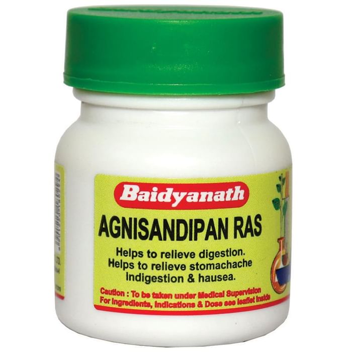 Baidyanath (Nagpur) Agnisandipan Ras Tablet - Classic Derma