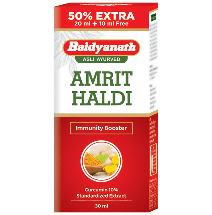 Baidyanath (Nagpur) Amrit Haldi Immunity Booster - Classic Derma