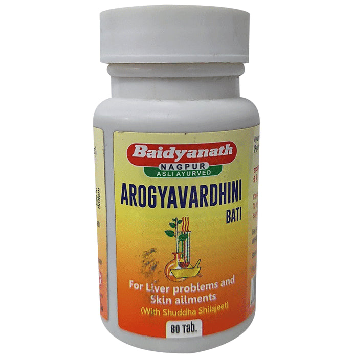 Baidyanath (Nagpur) Arogyavardhini Bati Tablet - Classic Derma