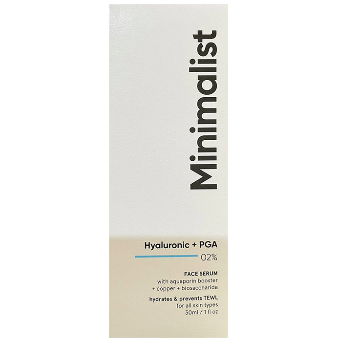 Minimalist Hyaluronic + PGA 02% Face Serum - Classic Derma