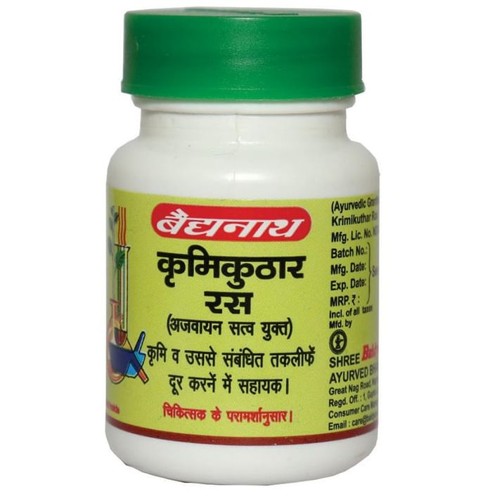Baidyanath (Nagpur) Krimikuthar Ras Tablet