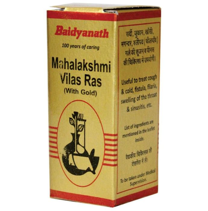 Baidyanath (Nagpur) Mahalakshmi Vilas Ras Tablet
