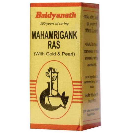 Baidyanath (Nagpur) Mahamrigank Ras Tablet - Classic Derma