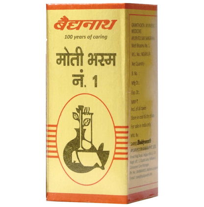 Baidyanath (Nagpur) Moti Bhasma No 1