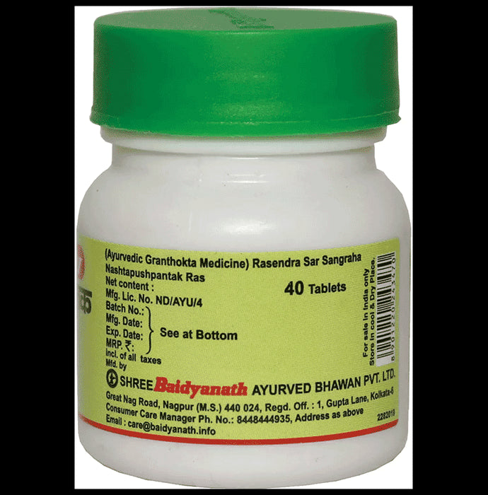 Baidyanath (Nagpur) Nashtpushpantak Ras