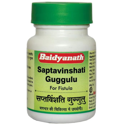 Baidyanath (Nagpur) Saptavinshati Guggulu for Fistula Tablet - Classic Derma