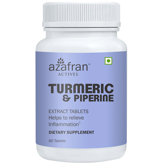 Azafran Actives Turmeric and Piperine Extract Tablet - Classic Derma