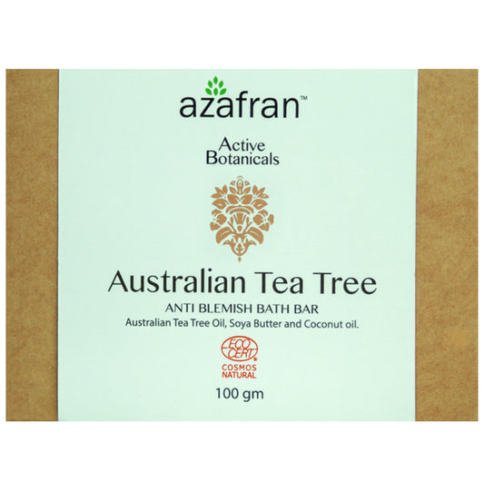 Azafran Australian Tea Tree Anti Blemish Bath Bar - Classic Derma