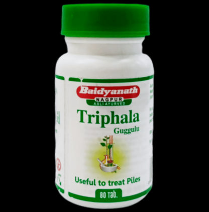 Baidyanath (Nagpur) Triphala Guggulu for Piles Management | Eases Constipation - Classic Derma