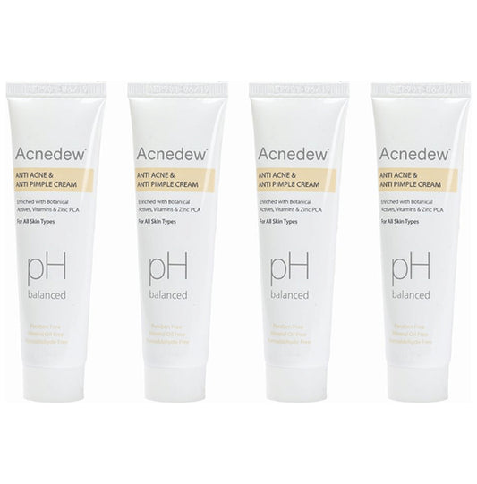 Acnedew PH Balanced Anti Acne & Anti Pimple Cream (25gm Each) - Classic Derma