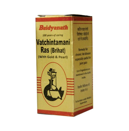 Baidyanath (Nagpur) Vatchintamani Ras (Brihat) Tablet for Joint Health | Helps Manage Vata Ailments