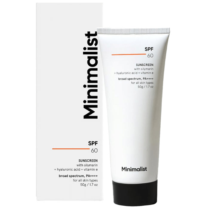 Minimalist SPF 60 PA++++ Sunscreen | No Whitecast with Potent Anti-Oxidants - Classic Derma