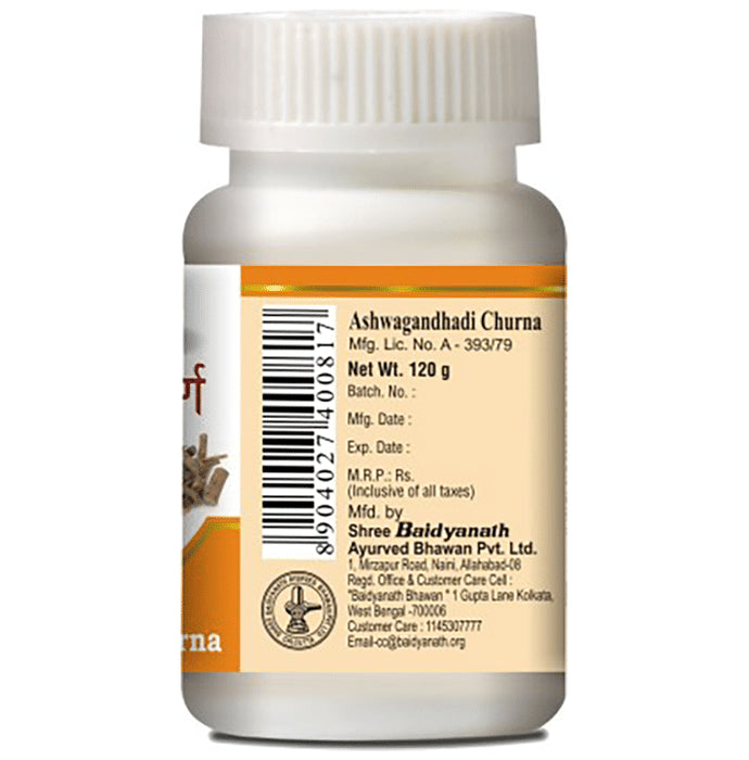 Baidyanath (Noida) Ashwagandhadi Churna (120gm Each)