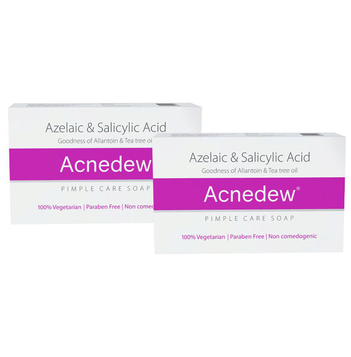 Acnedew Pimple Care Soap (75gm Each) - Classic Derma