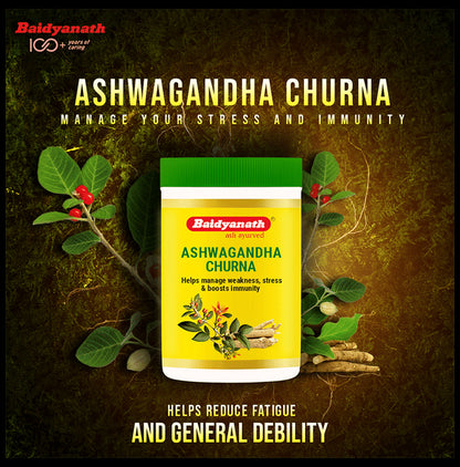 Baidyanath Ashwagandha Churna (100gm Each)