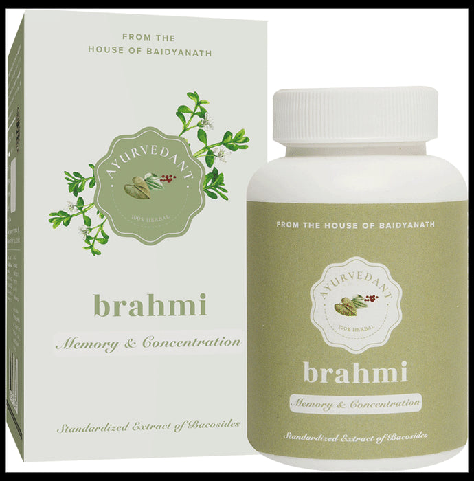 Baidyanath Ayurvedant Brahmi Tablet - Classic Derma