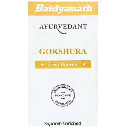 Baidyanath Ayurvedant Gokshura Tablet (60 Each) - Classic Derma
