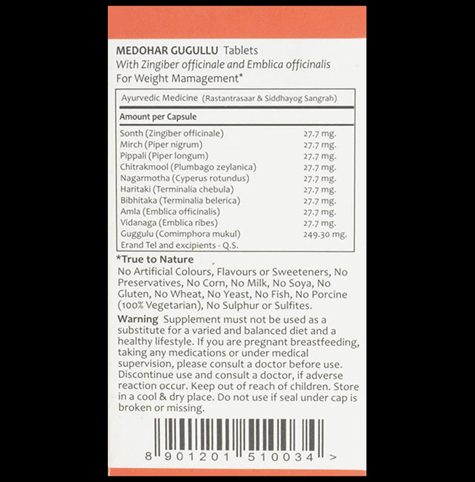 Baidyanath Ayurvedant Medohar Guggulu