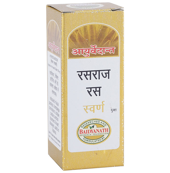 Baidyanath Ayurvedant Rasraj Ras with Gold Tablet