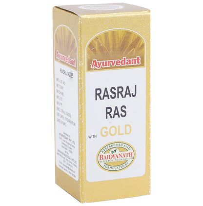 Baidyanath Ayurvedant Rasraj Ras with Gold Tablet