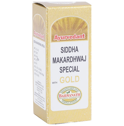 Baidyanath Ayurvedant Siddha Makardhwaj Special with Gold Tablet