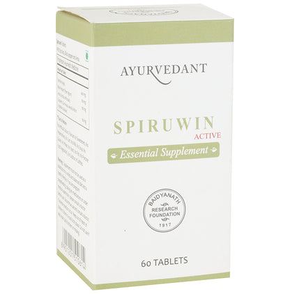 Baidyanath Ayurvedant Spiruwin Active Tablet